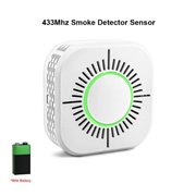 433MHZ RF Smoke Detector Sensor Wireless Smoke Fire Alarm Sensor Work