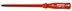 Safety insulated screwdrivers - 6.5x150mm