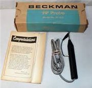 Beckman probe RF221 10 to 22Mohm input Frequency Range 2kHz to 200MHz