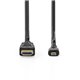 HIGH Speed HDMI cable with Ethernet/HDMI Conn/HDMI Micro-Conn 4K@30Hz Gold plated 2m
