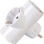 3-way T-Adapter plug