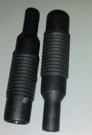 MZK 14 black Hirschmann - Adaptor 1mm female to 4mm female