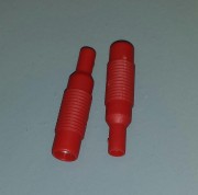 MZK 14 red Hirschmann - Adaptor 1mm female to 4mm female