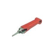AGF 2 red - crocodile clip, 2 or 4mm