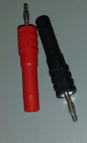 MZS 2 black adaptor - 4mm female to 2mm male