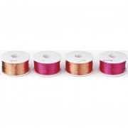 Set soldering wire 1 piece- 4 different colours (Wire emits toxic vapour when soldered, ventilate area well)