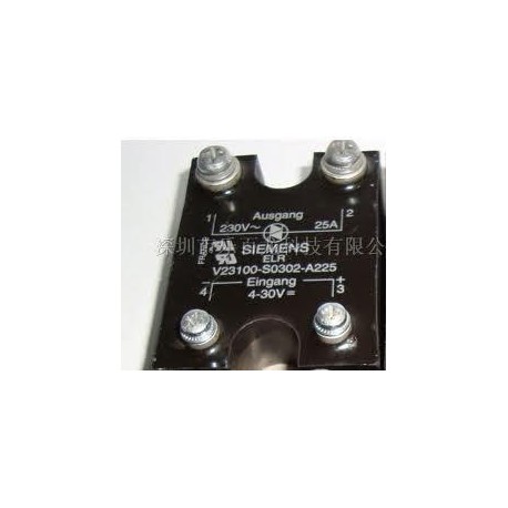 Solid State relay 230VAC 25A - Siemens V23100-S0302-A25 Input 4-30VDC