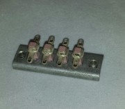 Ceramic mounting bracket - with 4 double soldering clip