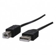 USB 2 cable type A Male - B Male Hi-speed 3m 