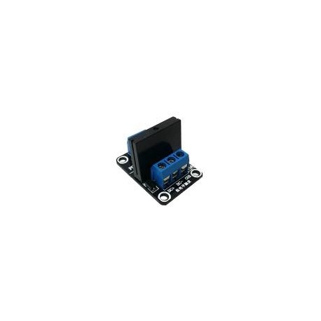 1-Channel 5V SSR - Solid-State Relay Low Level Trigger Module Omron 5V solid state relay 240V 2A, output with resistive fuse