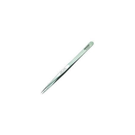 Bernstein tweezers 5-075 - for SMD 140mm Straight V Sharp Pointed Grip S…, Stainless 