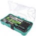 PROSKIT Repair tool kit - Content: 30 precision bits, 2 tweezers, a double-end metal spudger, nonslip handle bit holder with