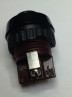 Rafi button, On-Mom-Non black - 250 V / 0.7A