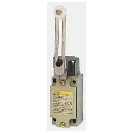 Micro-switch D4B-116 Omron - Safety Limit Switch with roller lever Actuator. 10A / 500VAC