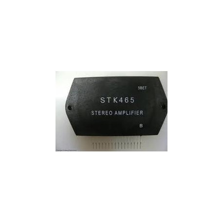 STK465 Stereo Amplifier Sanken - ZIP16 10 - 5.69 / 100 - 3.99