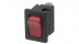 Rocker switch 1p 10A 250VAC on-off neon lamp red - 10 - 4.99 / 100 - 3.78