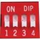 DIP switch 4p SWTDIP-00042 - 10 - 0.83 / 100 - 0.50