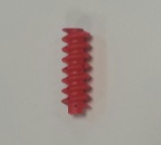 Worm Gearwheels 3mm pitch, 9T - Plastic. outside Ø 8.5mm. 9 tooth 2.2mm, 3mm pitch, shaft 2mm Ø. 