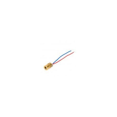 Laser Diode Module - 5mW Red D - Laser Diode Module - 5mW Red Dot - Material: Plastic + copper - Voltage: DC 3V - Working