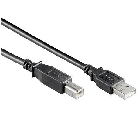 USB 2. cable Hi-speed type A - Type B M/M 0.3m