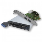 EMINENT USB 3.0 internal Card - Met de Eminent EM1078 Super Speed USB 3,0 combinatie razendsnel je bestanden overzetten,
