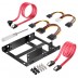 2.5 - 3.5" HD mounting Kit, incl. SATA Data and Power Cable