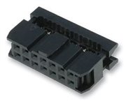 Wire-To-Board Conn. 8 contact, receptable, IDC / IDT 2 Rows, 2.54mm pitch