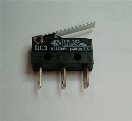 Micro-switch 0.1A/250VAC Cherry DC3 