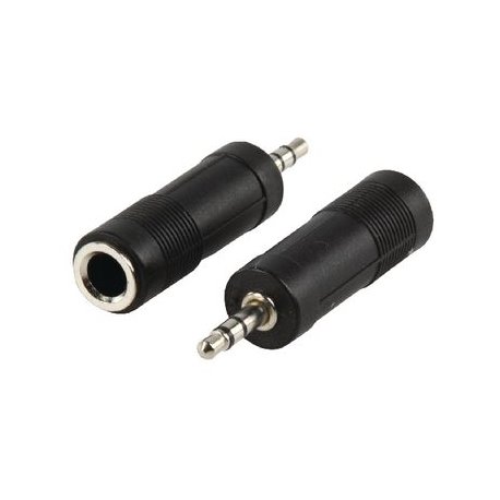 Adapter 3.5mm male stereo - 6.3mm female 