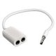 Adapter 6.3mm male stereo - 2 x 6.3mm female mono